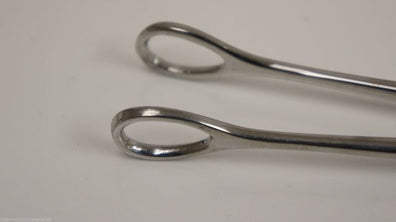 Foerster Gauze Pad Holding Forceps 9-1/2in Stainless ~ Lot of 3